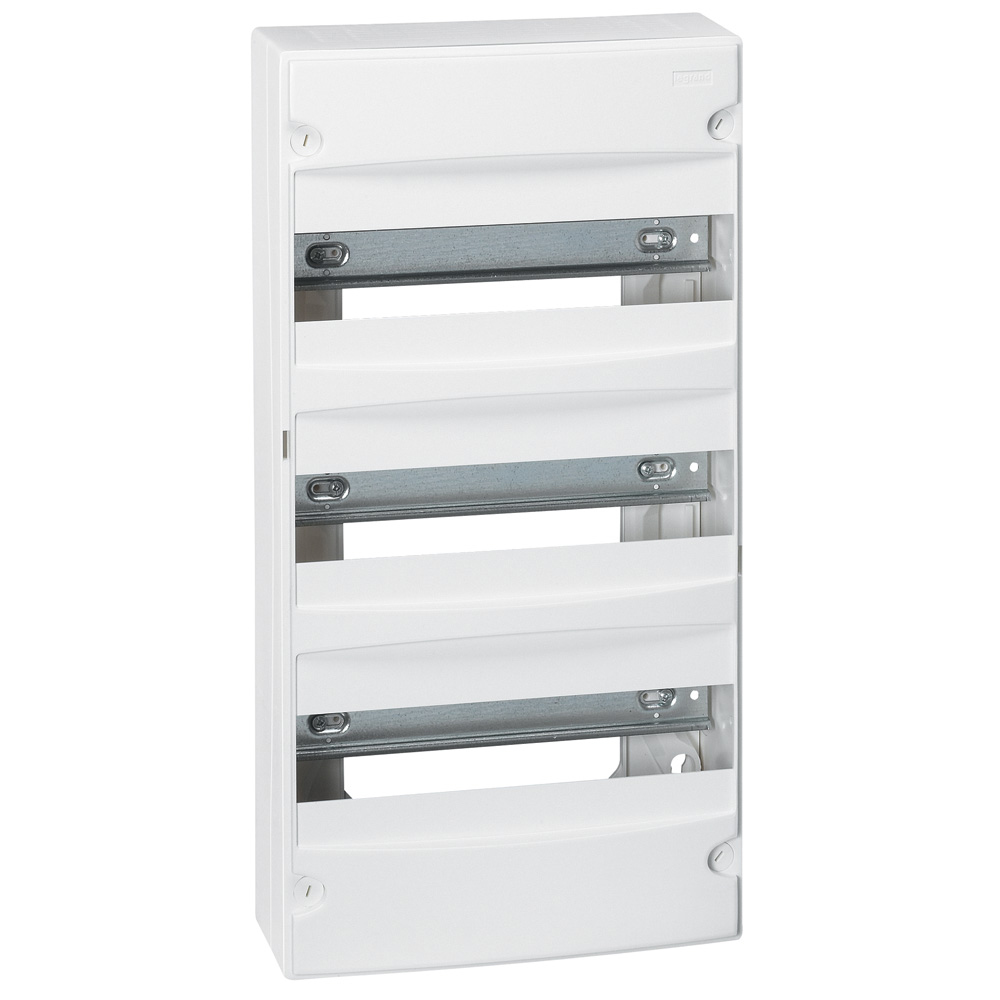 Toma Corriente Doble Armada 2P+T con Alveolos Protegidos 250V 10A PU1213 — Bticino — Legrand