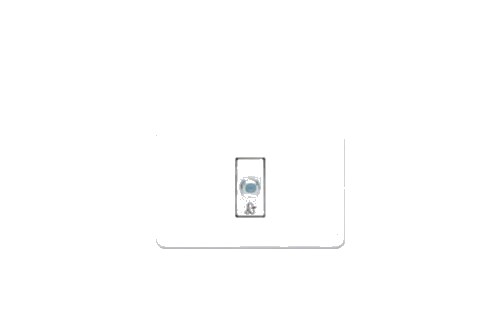 Toma Coaxial con Placa Genesis Coaxial Tv - Blanco MWD130327722 — Schneider Electric — SCHNEIDER ELECTRIC