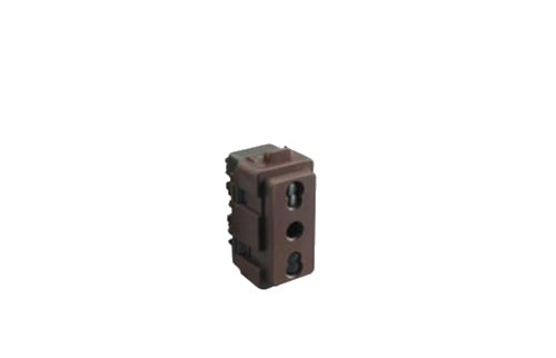 Módulo Tomacorriente Bipaso 2P+T Genesis 250V/10-16A -Café MWD130087717 — Schneider Electric — SCHNEIDER ELECTRIC