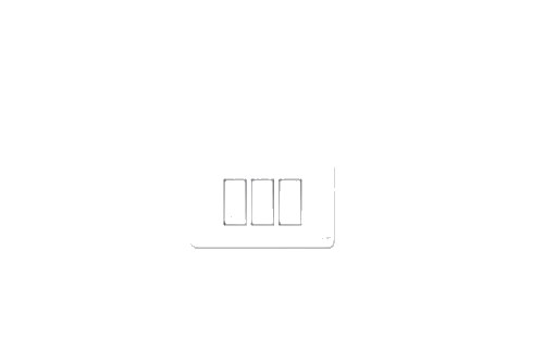 Interruptor Triple con Placa 9/32 Genesis 3 X 250V/16A - Blanco MWD130247503 — Schneider Electric — SCHNEIDER ELECTRIC