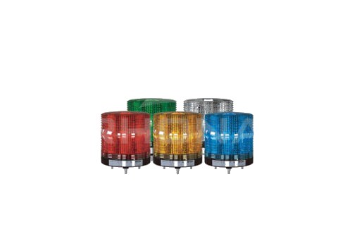 Baliza Xenón 86mm IP65 -Ambar Estroboscopica, Alimentación 12-24VAC/dc 220VAC MS115S-S00-Y — Menics — MENICS