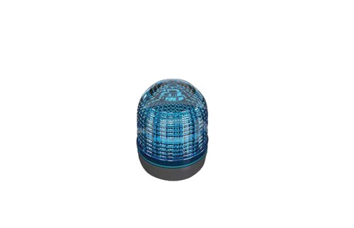 Baliza Xenón 86mm IP65 -Azul Estroboscopica, Alimentación 12-24VAC/dc 220VAC MS86S-S00-B — Menics — MENICS