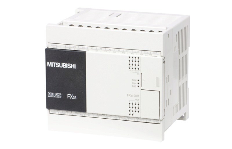 PLC Compacto FX3S -Salida Relé 16 Entradas / 14 Salidas -100/240VAC 10V 30MT FX3S-30MR-ES — Mitsubishi Electric — MITSUBISHI ELECTRIC