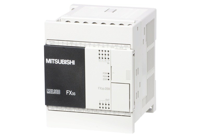 PLC Compacto FX3S -Salida Relé 12 Entradas / 8 Salidas -100/240VAC 10V 30MT FX3S-20MR-ES — Mitsubishi Electric — MITSUBISHI ELECTRIC