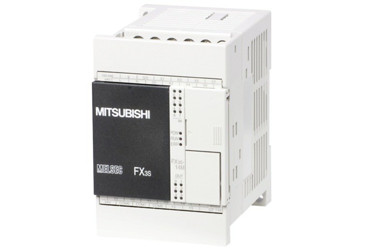 PLC Compacto FX3S -Salida Relé 8 Entradas / 6 Salidas -100/240V AC 10V 30MT FX3S-14MR-ES — Mitsubishi Electric — MITSUBISHI ELECTRIC