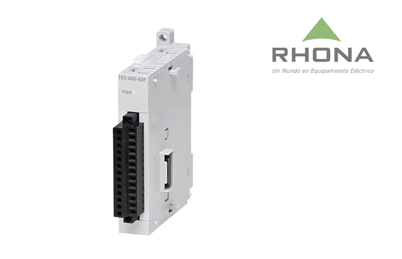 Módulo Analógico FX5-4AD-ADP 24VDC FX5-4AD-ADP — Mitsubishi Electric — MITSUBISHI ELECTRIC