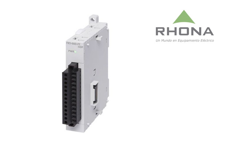 Módulo Analógico FX5-4AD-PT-ADP 24VDC FX5-4AD-PT-ADP — Mitsubishi Electric — MITSUBISHI ELECTRIC
