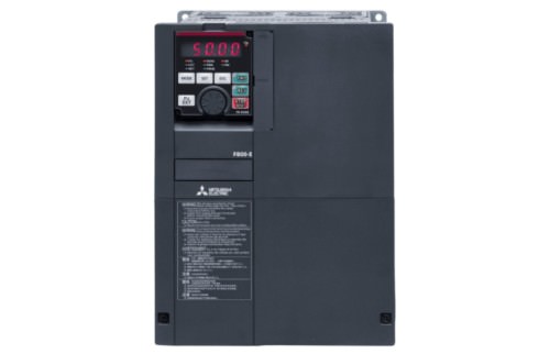 Variador de Frecuencia 25HP 18.5kW In: 38A / Vn: 380-480VAC -F840 Super Low Duty 29/27kVA 35 a 18.5kW IP20 F840-00380-E3N6 — Mitsubishi Electric — MITSUBISHI ELECTRIC