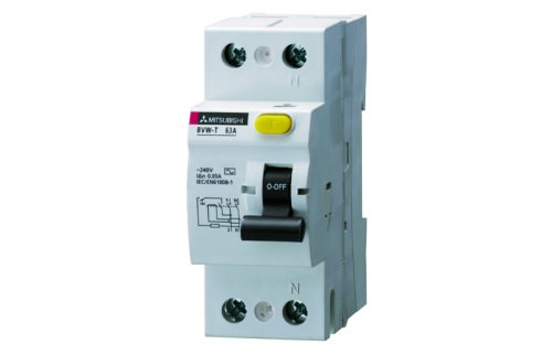 Interruptor Diferencial 4x63A 400VAC - 30mA 380V Bvw-t — Mitsubishi Electric — MITSUBISHI ELECTRIC