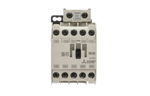 Contactor bobina 24VAC 4NA+1NC SR-T5 Mitsubishi — Mitsubishi