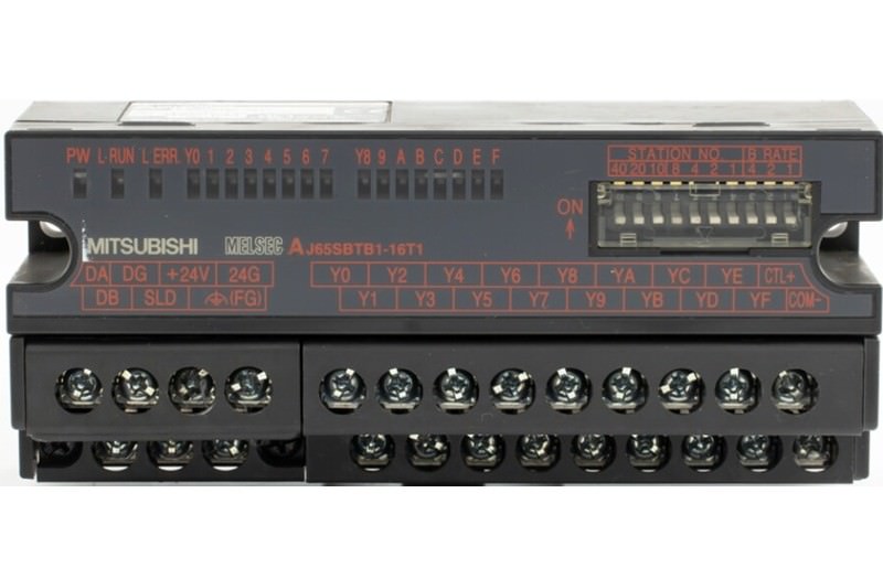 Módulo de Salida Remota Melsec-a 8 Salidas Transistor / Cc-link 24V AJ65SBTB1-16T — Mitsubishi Electric — MITSUBISHI ELECTRIC