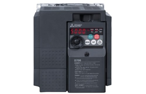Variador de Frecuencia 3HP 2.2kW In:10a / 200-240VAC -D720s (Monofásico) 4kVA 2.2kW IP20 FR-D720S-100-NA — Mitsubishi Electric — MITSUBISHI ELECTRIC