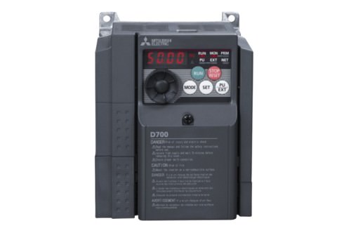 Variador de Frecuencia 1HP 0.75kW In: 2,2 / Vn: 380-480VAC -D740 7kVA 2.2 a 0.75kW IP20 FR-D740-022-NA — Mitsubishi Electric — MITSUBISHI ELECTRIC