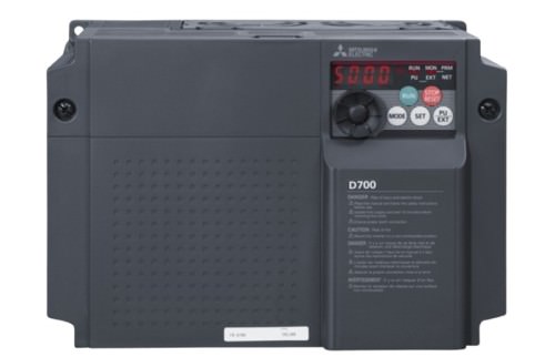Variador de Frecuencia 7.5HP 5.5kW In: 12A / Vn: 380-480VAC -D740 1kVA 5.5kW IP20 FR-D740-120-NA — Mitsubishi Electric — MITSUBISHI ELECTRIC