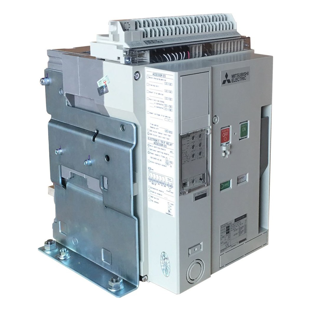 Interruptor automático 4x600A 240V AE1600-SW Mitsubishi — Mitsubishi