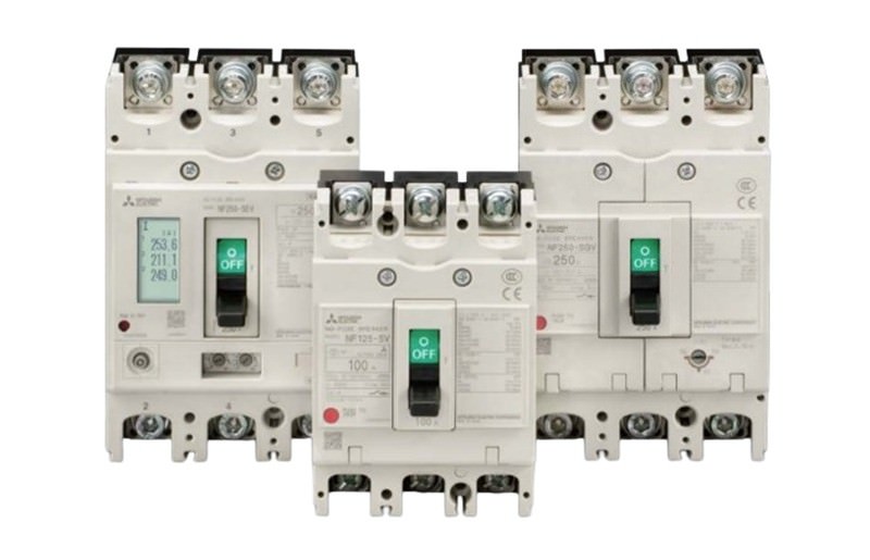 Interruptor automático Caja Moldeada 3x20a 380VAC - 30KA 3 A NF125-SV - MITSUBISHI ELECTRIC — MITSUBISHI ELECTRIC