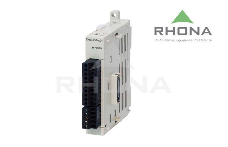Módulo Análogo Fx 4 Salidas Análogas FX3U-4DA-ADP — Mitsubishi Electric — MITSUBISHI ELECTRIC