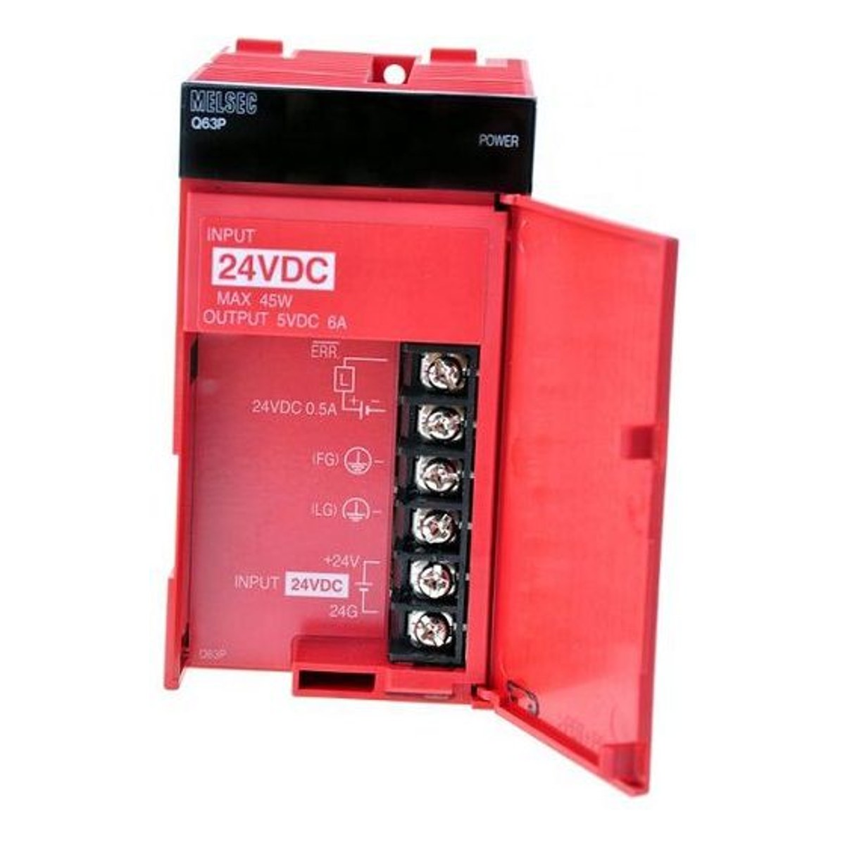 Fuente de Alimentación Melsec-q Entrada 24VCC / Salida 5VCC 6A Q63P — Mitsubishi Electric — MITSUBISHI ELECTRIC
