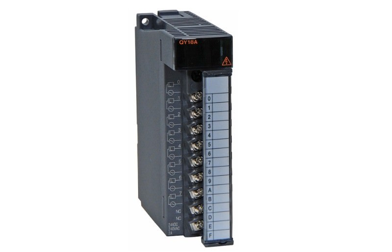 Módulo de Salida Melsec-q 8 Salidas Relé / 24VCC / 240VCA 18A QY18A — Mitsubishi Electric — MITSUBISHI ELECTRIC