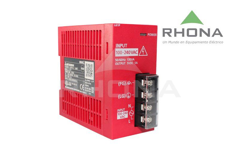 Fuente Poder L 5VCC/5a L61P — Mitsubishi Electric — MITSUBISHI ELECTRIC
