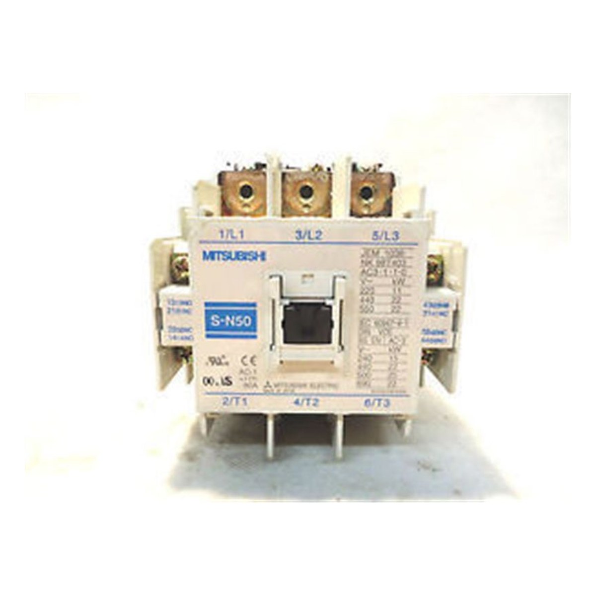 Contactor 3x300A bobina 220VAC 2NA+2NC S-N300 Mitsubishi — Mitsubishi