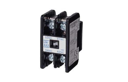 Contacto auxiliar para sin sr-n - 1na + 1nc UN-AX2 - — Mitsubishi Electric — MITSUBISHI ELECTRIC