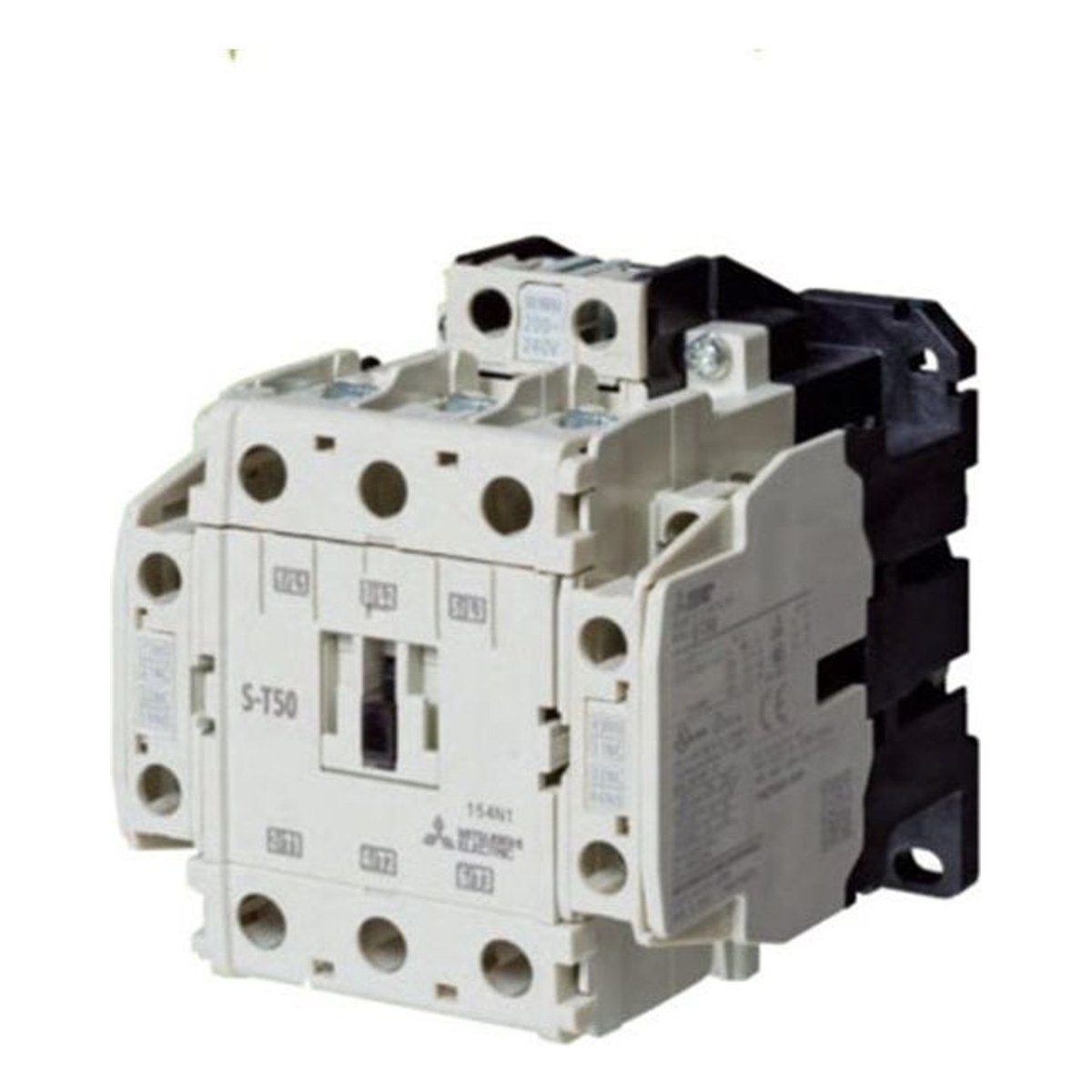 Contactor 3x48A bobina 220VAC 2NA+2NC S-T50 Mitsubishi — Mitsubishi