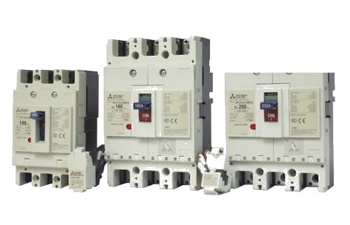 Interruptor automático 4x160A NFC160-SMXA4P Mitsubishi — Mitsubishi