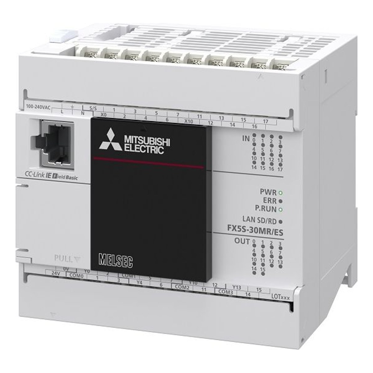 PLC Compacto FX5S -Salida Relé 16 Entradas / 14 Salidas -24V DC 28W FX5S-30MR/ES — Mitsubishi Electric — MITSUBISHI ELECTRIC