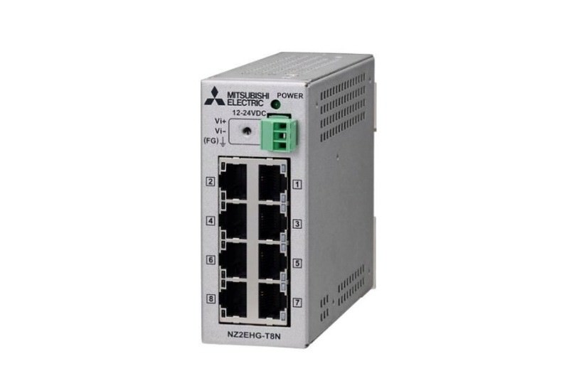 Switch Ethernet 8 Canales NZ2EHG-T8N — Mitsubishi Electric — MITSUBISHI ELECTRIC