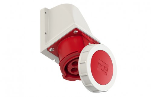 Enchufe Hembra Sobrepuesta 4x32A 3HRS -IP67 380VAC -3P+T 1242-3V — Pce — PCE