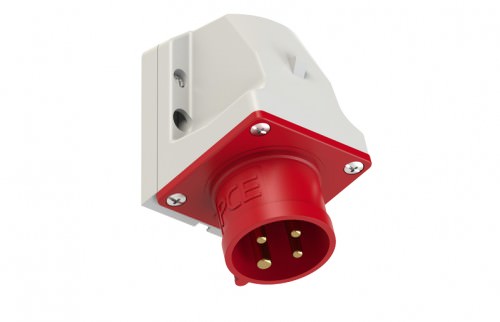 Enchufe Macho Sobrepuesto 4x16A - IP44 380VAC - 3P+T 400V 514 — Pce — PCE