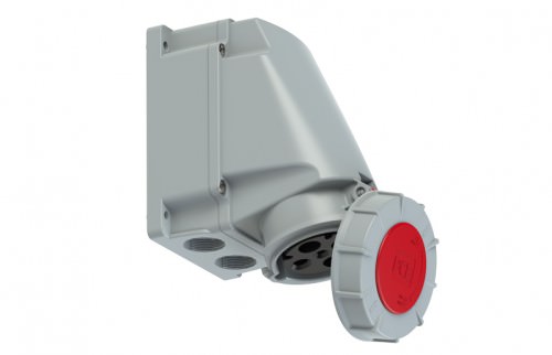 Enchufe Hembra Sobrepuesta 4x63A - IP67 380VAC - 3P+T 400V 134 — Pce — PCE