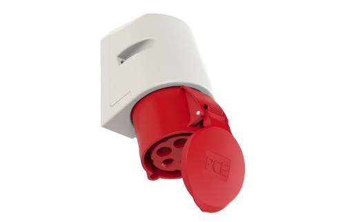 Enchufe Hembra Sobrepuesta 5x32A - IP44 380VAC - 3P+N+T 400V 125 — Pce — PCE