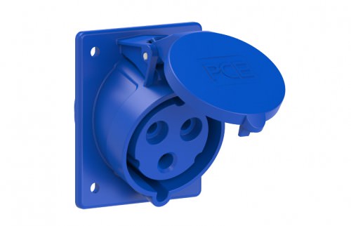 Enchufe Hembra Embutida 3x32A - IP44 220VAC - 2P+T 423 — Pce — PCE