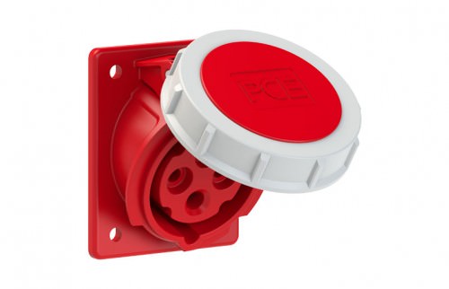 Enchufe Hembra Embutida 4x16A - IP67 380VAC - 3P+T 4142 — Pce — PCE