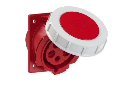 Enchufe Hembra Embutida 5x32A - IP67 380VAC - 3P+N+T 4252 — Pce — PCE