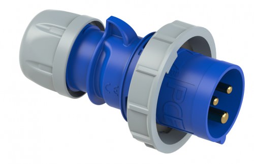 Enchufe Macho Volante 3x32A - IP67 220VAC - 2P+T 0232 — Pce — PCE