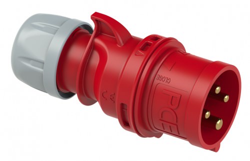 Enchufe Macho Volante 4x16A - IP44 380VAC - 3P+T 014 — Pce — PCE