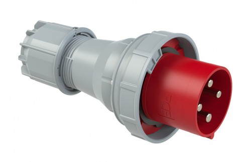 Enchufe Macho Volante 4x125A - IP67 380VAC - 3P+T 044 — Pce — PCE
