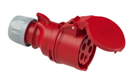 Enchufe Hembra Volante 5x16A - IP44 380VAC - 3P+N+T 215 — Pce — PCE