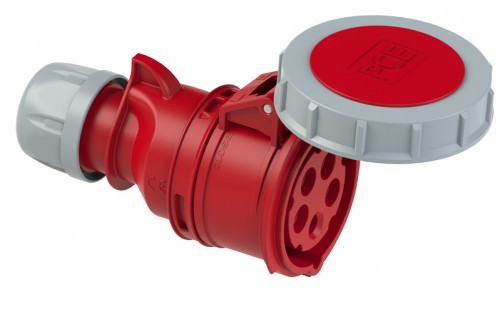 Enchufe Hembra Volante 5x16A - IP67 380VAC - 3P+N+T 2152 — Pce — PCE
