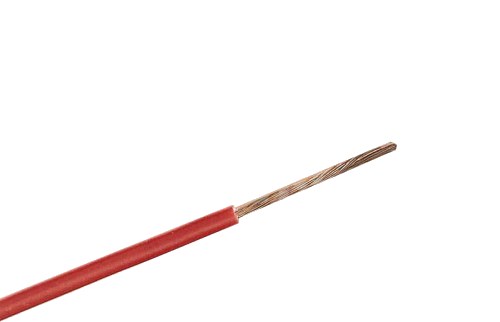 Cable H05v-k 1,0mm2 Rojo Uso Interior 500v - 100MT 1.0MM2