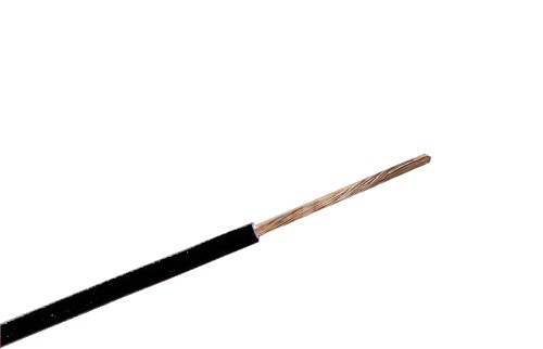 Cable H05v-k 1,0mm2 Negro Uso Interior 500v - 100MT 1.0MM2