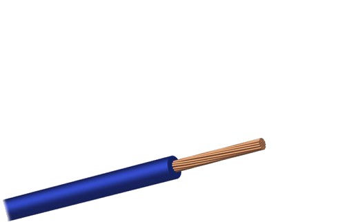 Cable H07v2-k 1,5mm2 Azul Uso Interior 750v - 100MT 1.5MM2