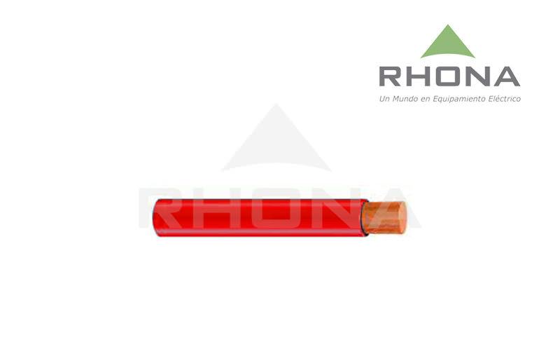 Cable H05v-k 1,0mm2 Rojo Uso Interior 500v - 100MT 300/500V H05Z-K