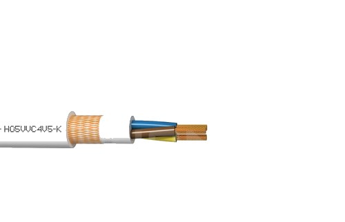 Cable De Control 2x0,5mm2 Con Pantalla - 500v H05VVC4V5-K