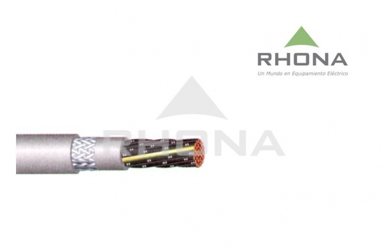 Cable De Control 2x1,5mm2 Con Pantalla - 500v VOC4V-K(YSLCYJZ