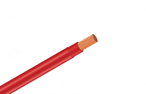 Cable Thhn 10 Awg Rojo 600v, Aislación Pvc / Nylon, 100 Metros 100 MT 10