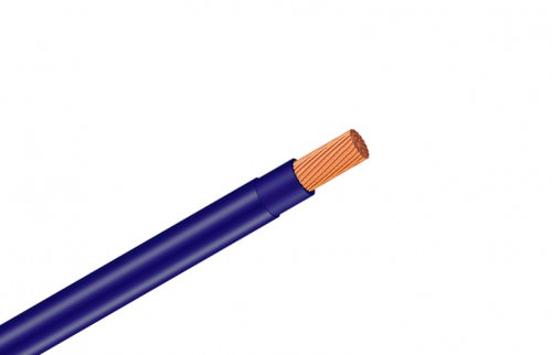 Cable Thhn 10 Awg Azul 600v, Aislación Pvc / Nylon, 100 Metros 100 MT 10